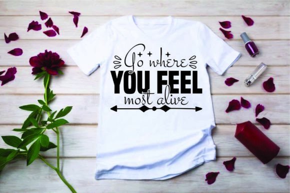 Adventure Quote Design for T-Shirt Graphics