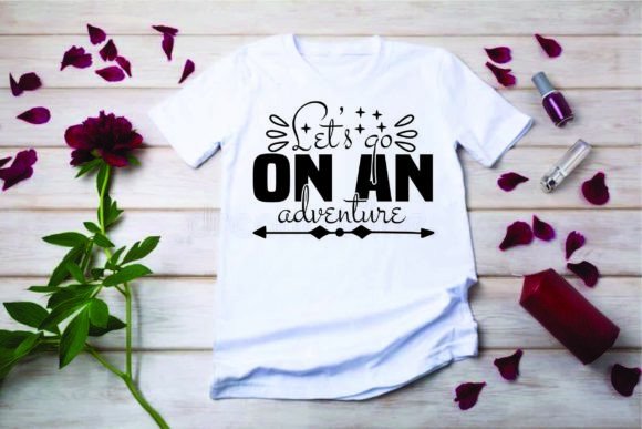 Adventure Quote Design for T-Shirt Graphics