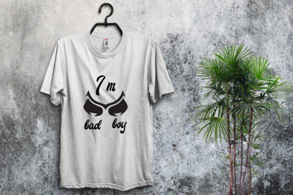 Bad,boy T-Shirt Design: A Graphic Asset for Modern Branding