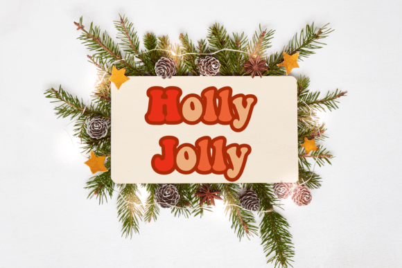 Holly Jolly SVG PNG Quote for Graphics and Illustrations