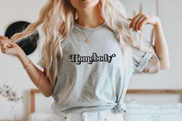 Homebody Svg Funny Quote Design for Print Templates and Graphics