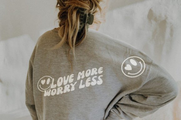 Love More Worry Less Smiley Face Svg Pod Review