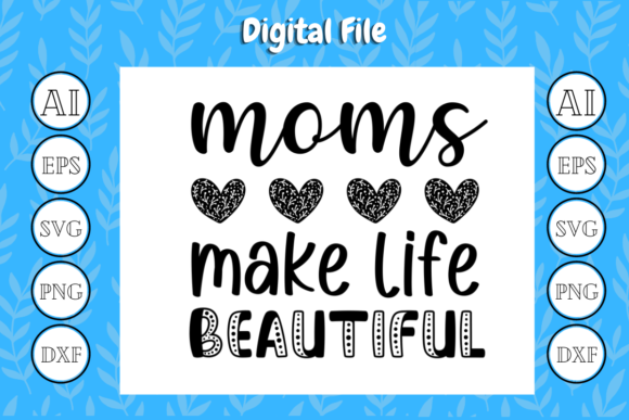 Mother Quote Coloring Page SVG for T-Shirt Designs and Graphics